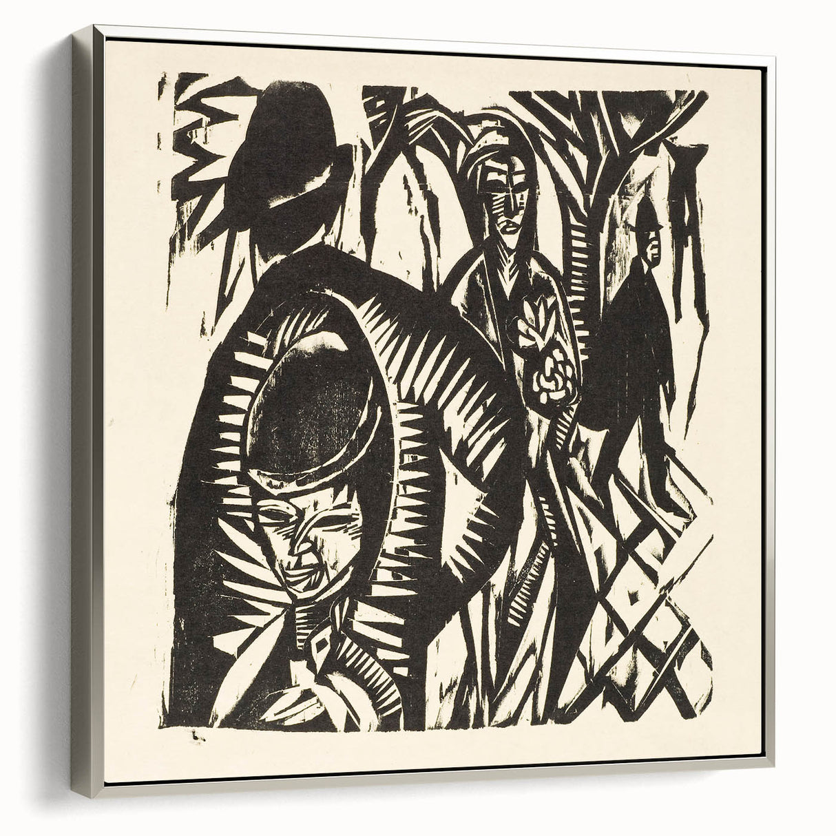 Expressionist Art: Still Life with Bowl and Fruit by Kirchner