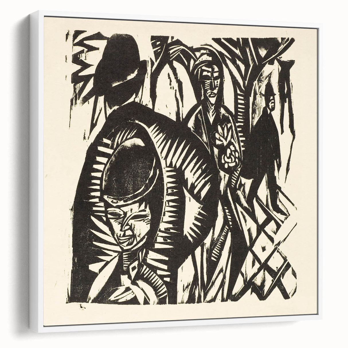 Expressionist Art: Still Life with Bowl and Fruit by Kirchner