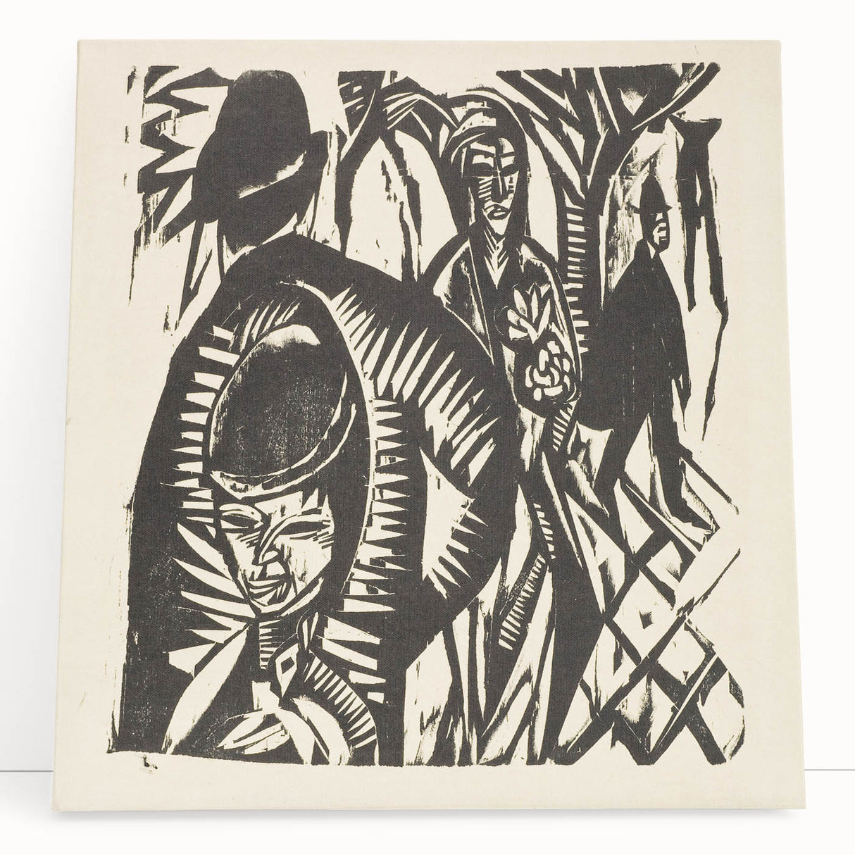 Expressionist Art: Still Life with Bowl and Fruit by Kirchner