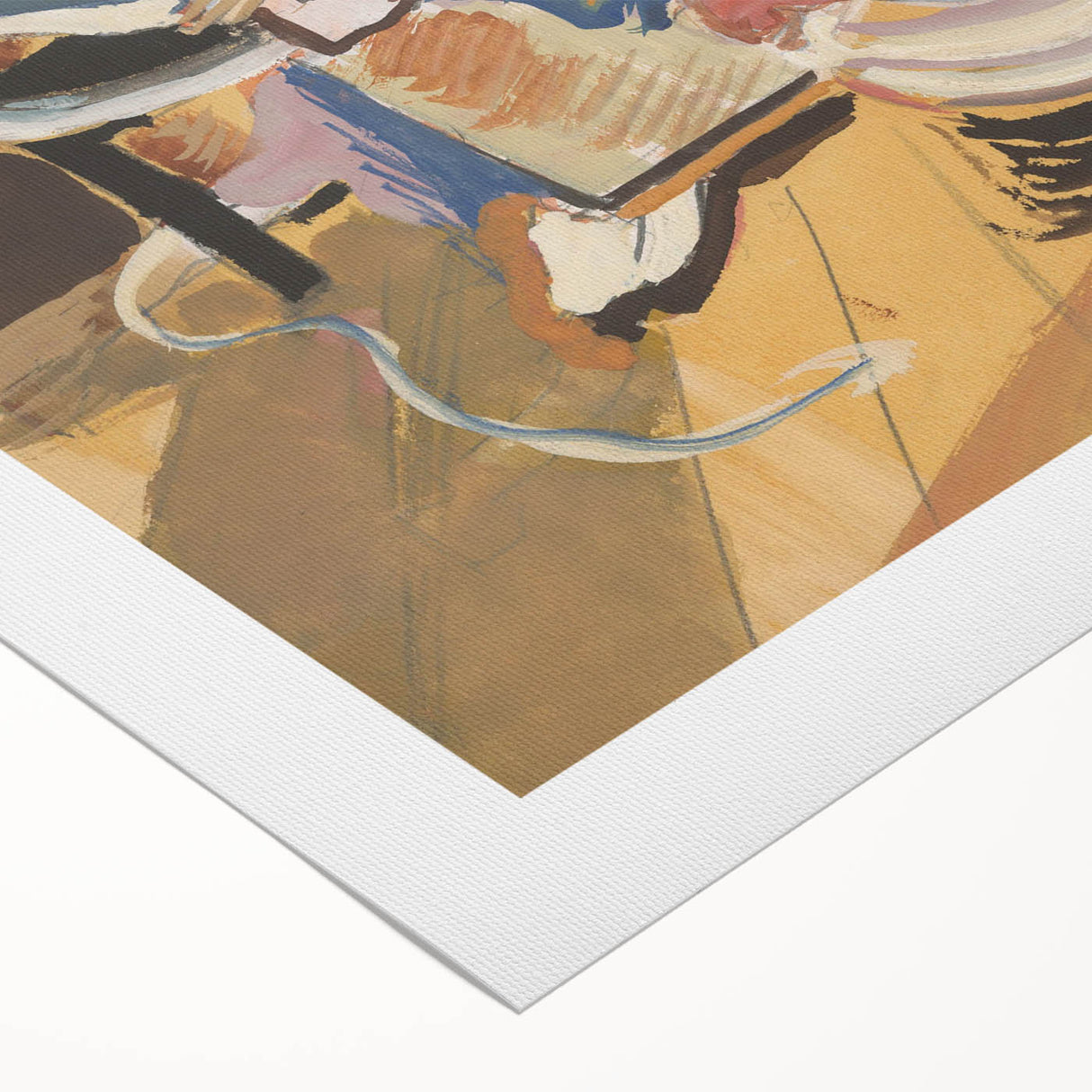 Expressionist Art: Still Life with Wine Glass and Fruit by Kirchner