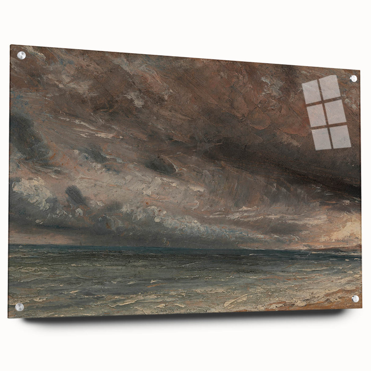 Romanticism Art - Stormy Sea, Brighton by John Constable