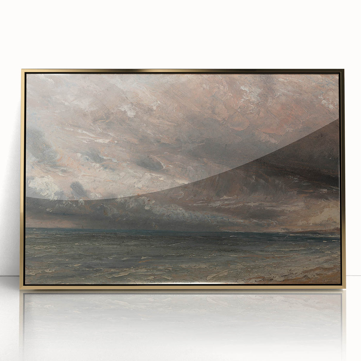 Romanticism Art - Stormy Sea, Brighton by John Constable