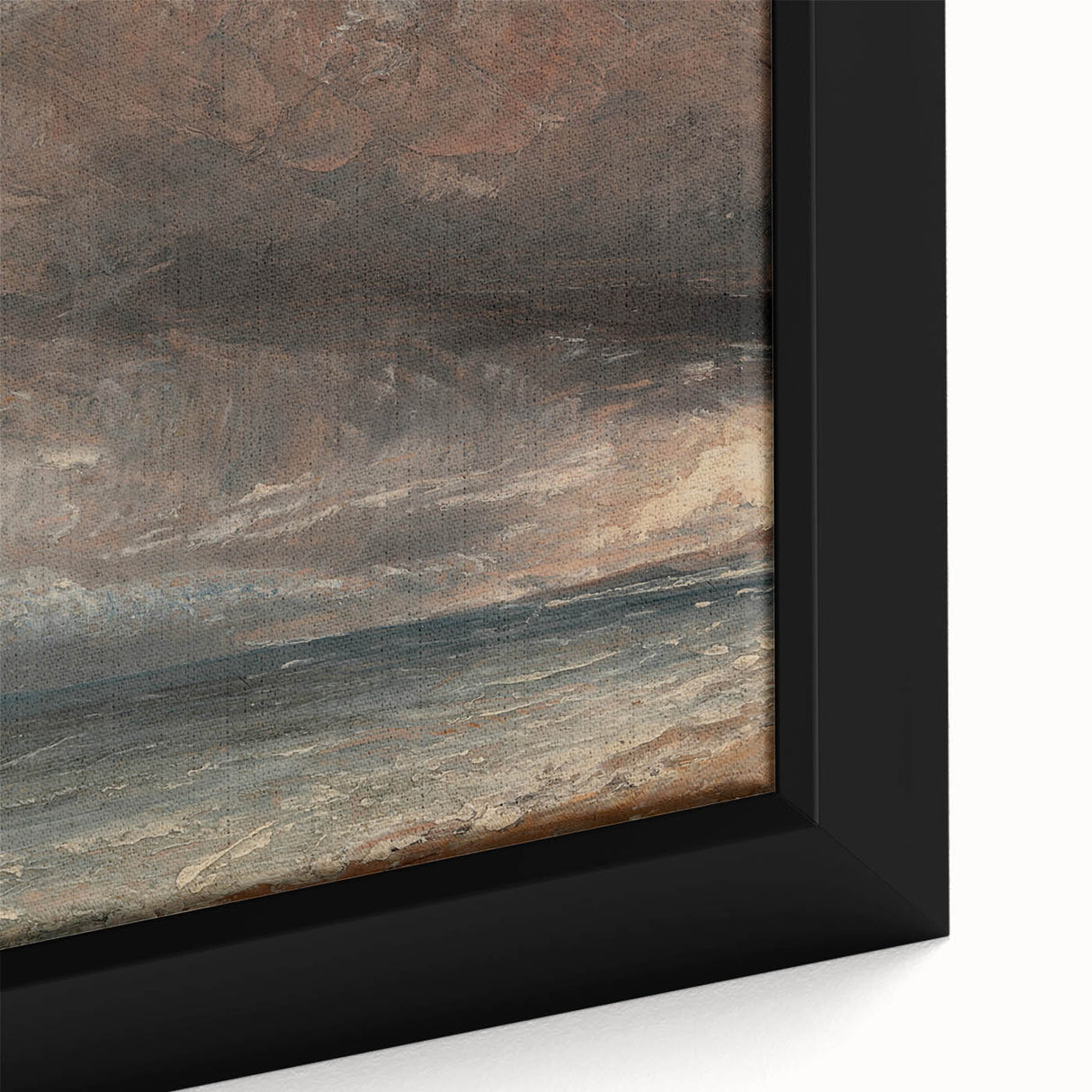Romanticism Art - Stormy Sea, Brighton by John Constable