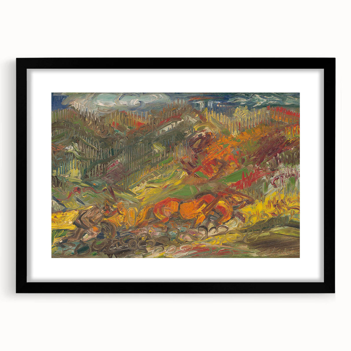 Expressionist Art - Summer by Arnold Peter Weisz-Kubínčan