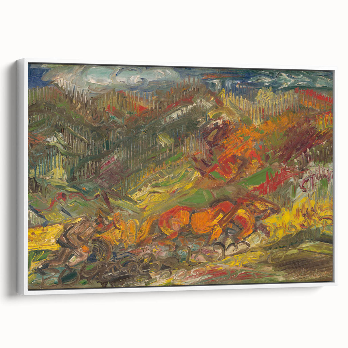 Expressionist Art - Summer by Arnold Peter Weisz-Kubínčan