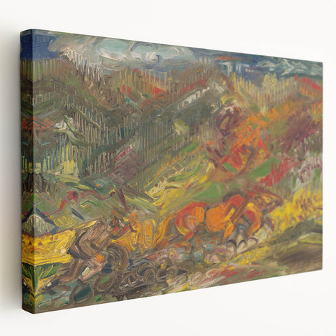 Expressionist Art - Summer by Arnold Peter Weisz-Kubínčan