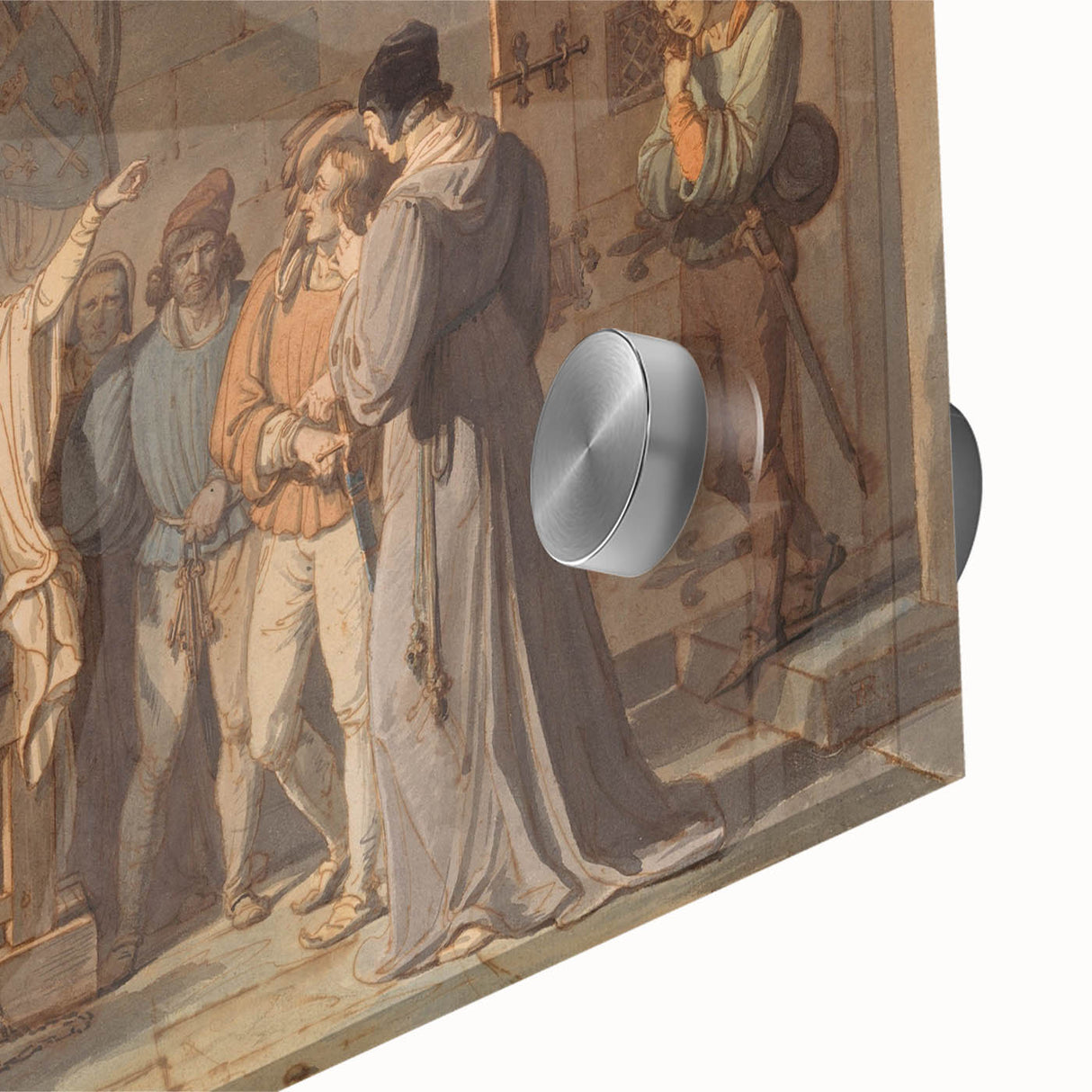 Romanticism Art - Joan of Arc Imprisoned in Rouen by Pierre-Henri Revoil