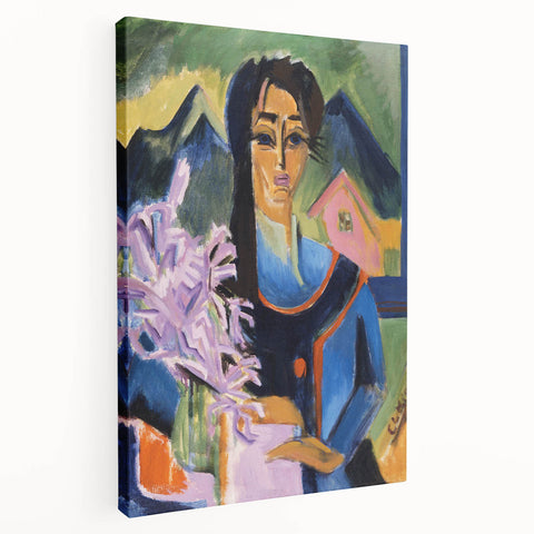 Sunday in the Alps - Contemporary Expressionist Art Canvas Print