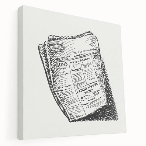 Expressionist Art - Telegraph by Leo Gestel Modern Wall Art Print