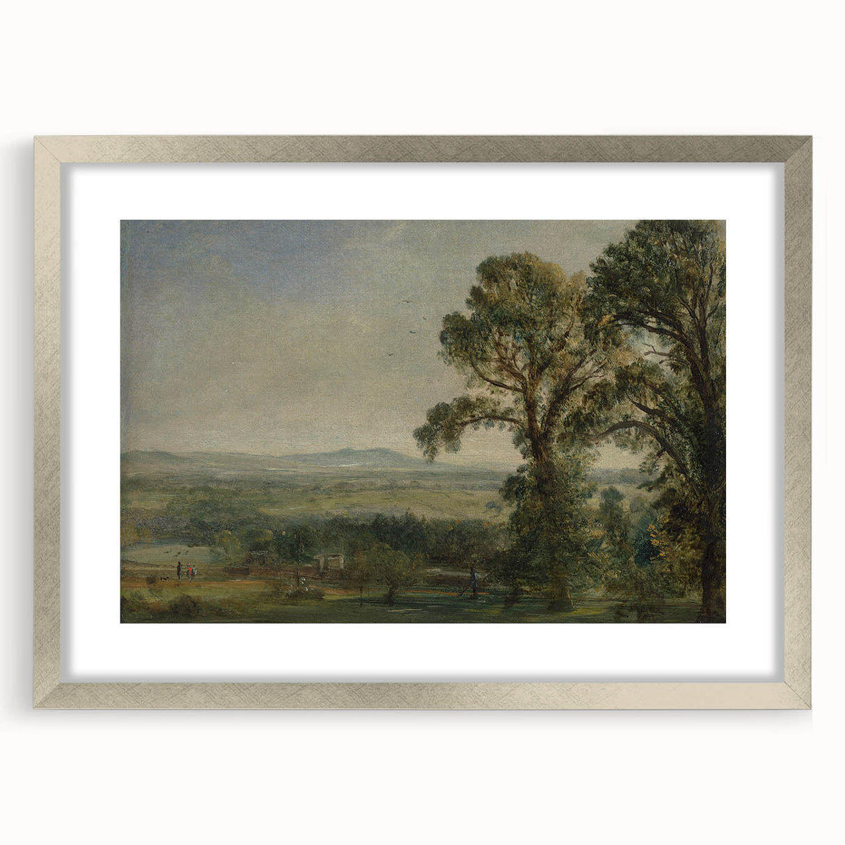 Romanticism Art: Bardon Hill by John Constable