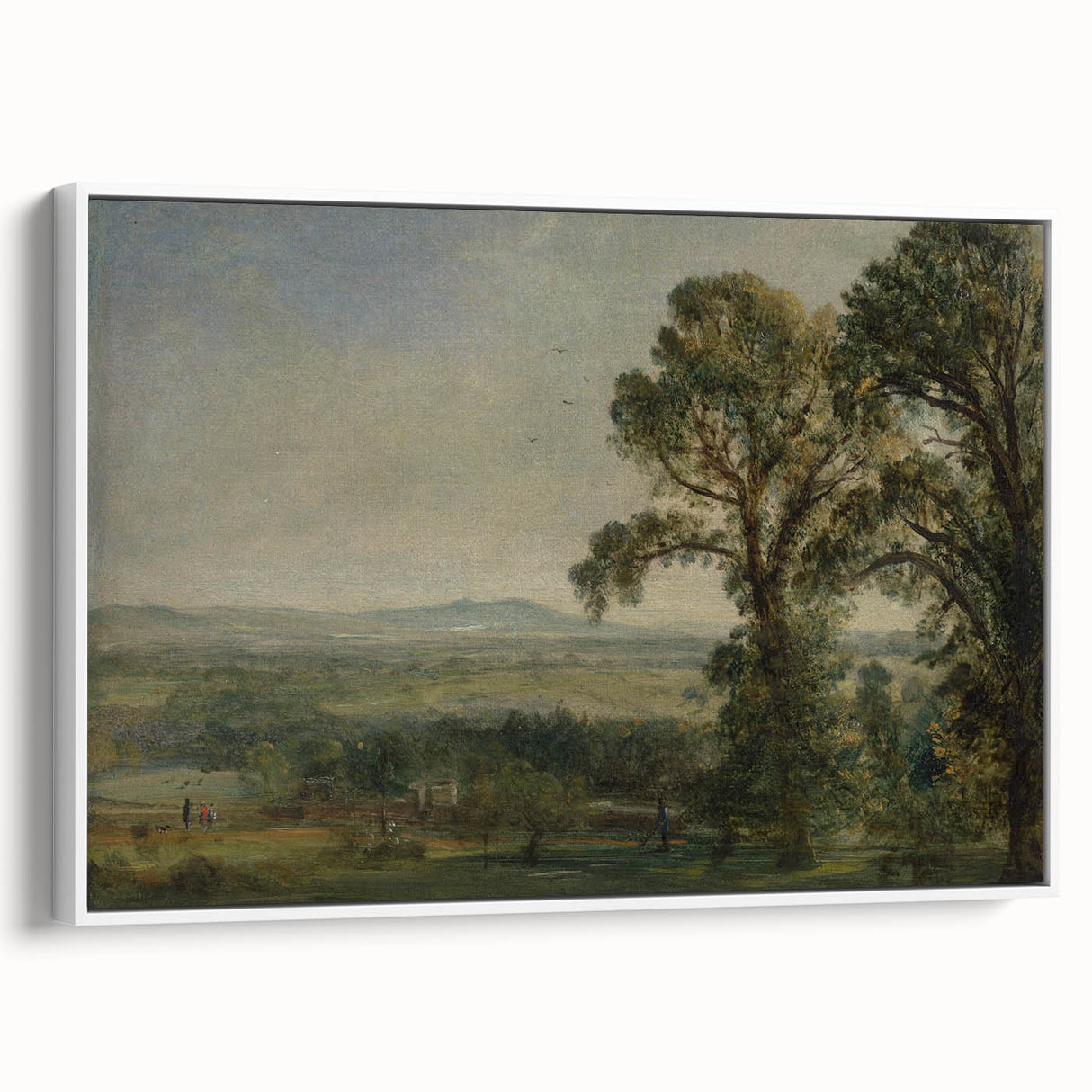 Romanticism Art: Bardon Hill by John Constable