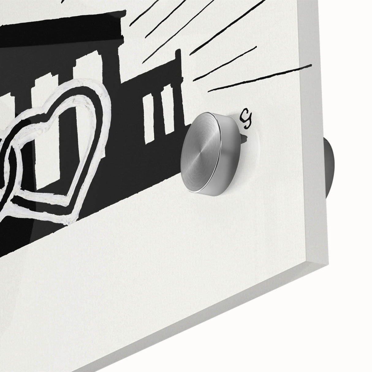 Expressionist Art - Temple with Two Hearts by Leo Gestel Wall Art