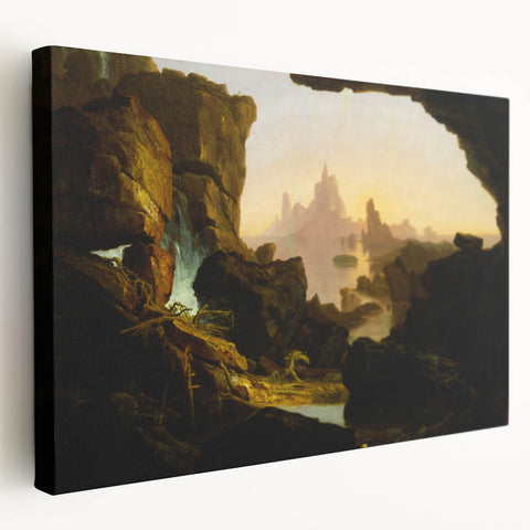 Romanticism Art: The Subsiding of the Waters by Thomas Cole