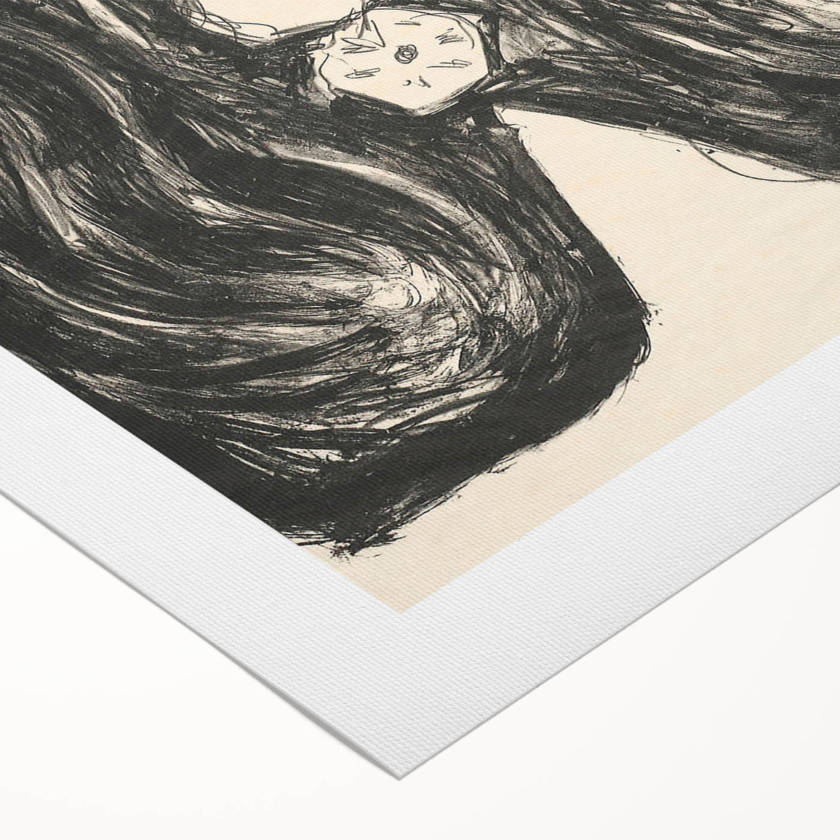 Expressionist Art - The Brooch, Eva Mudocci (1903) Wall Art Print