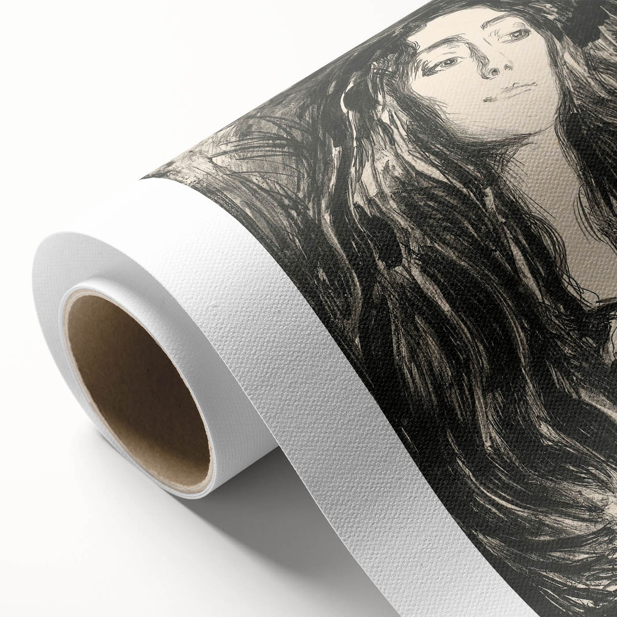 Expressionist Art - The Brooch, Eva Mudocci (1903) Wall Art Print