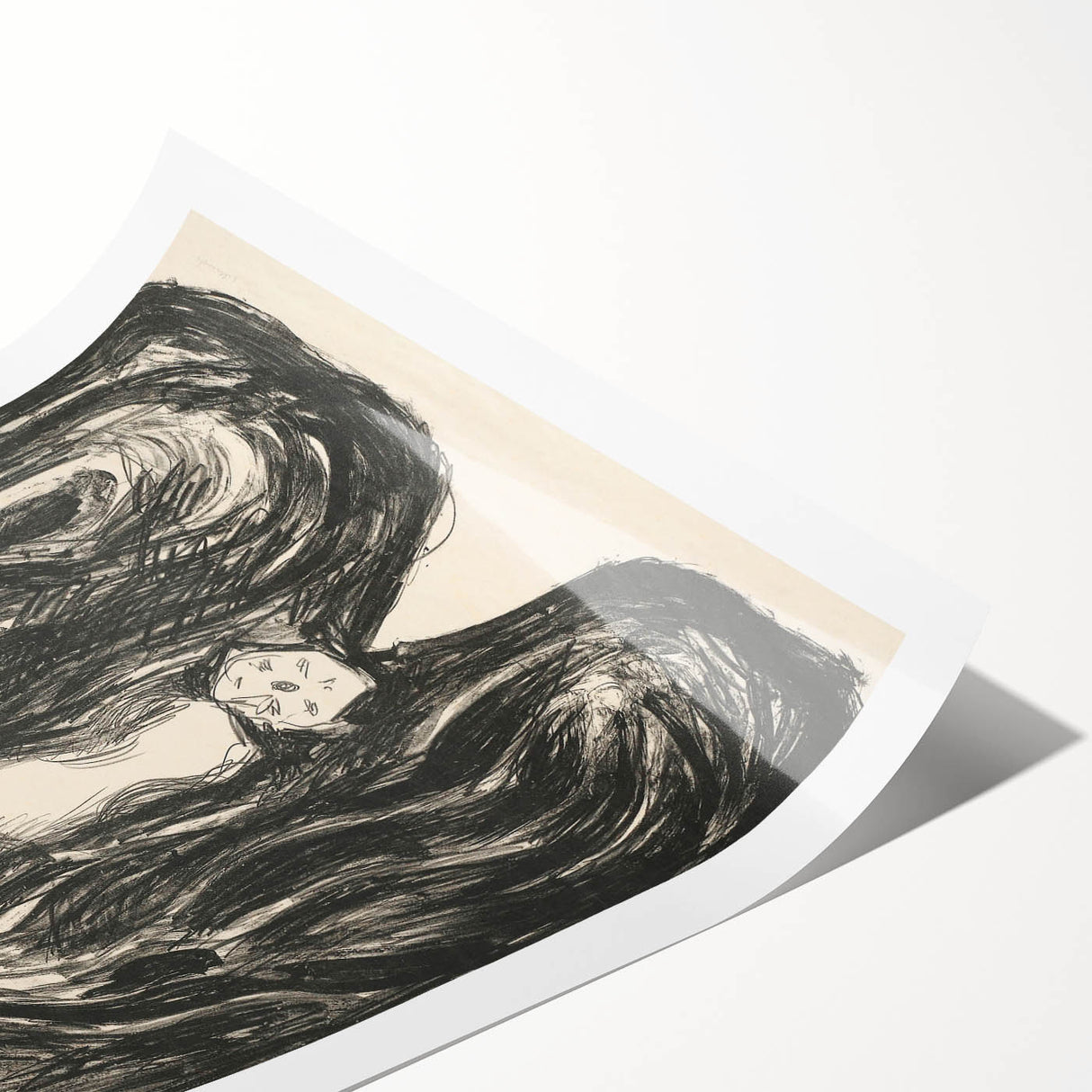 Expressionist Art - The Brooch, Eva Mudocci (1903) Wall Art Print