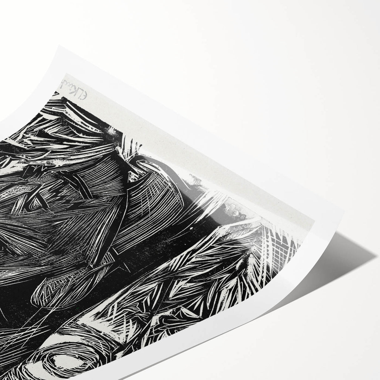 Expressionist Portrait: Fifth Bauhaus Portfolio | Bold Abstract Wall Art