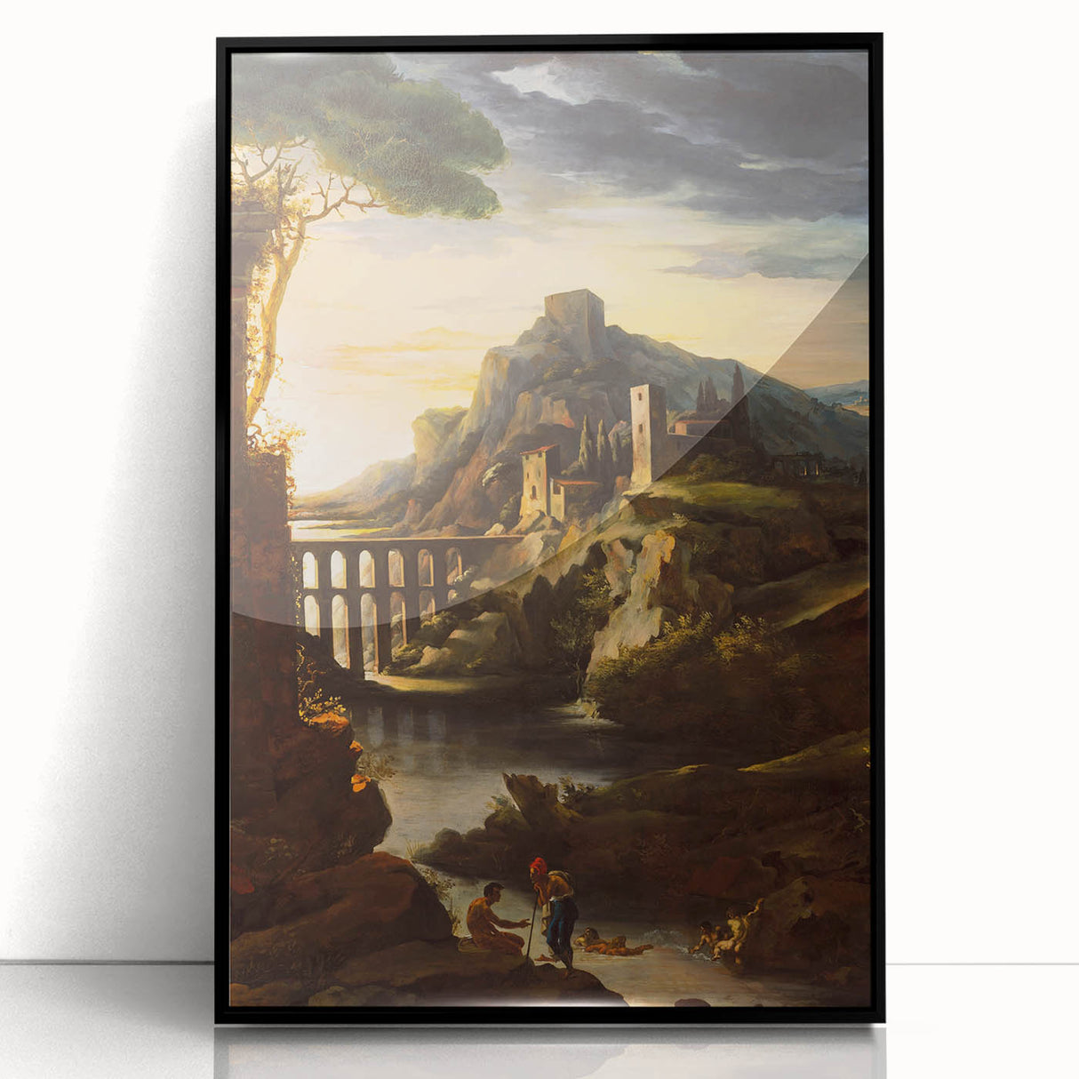 Romanticism Art: Evening Landscape by Théodore Géricault