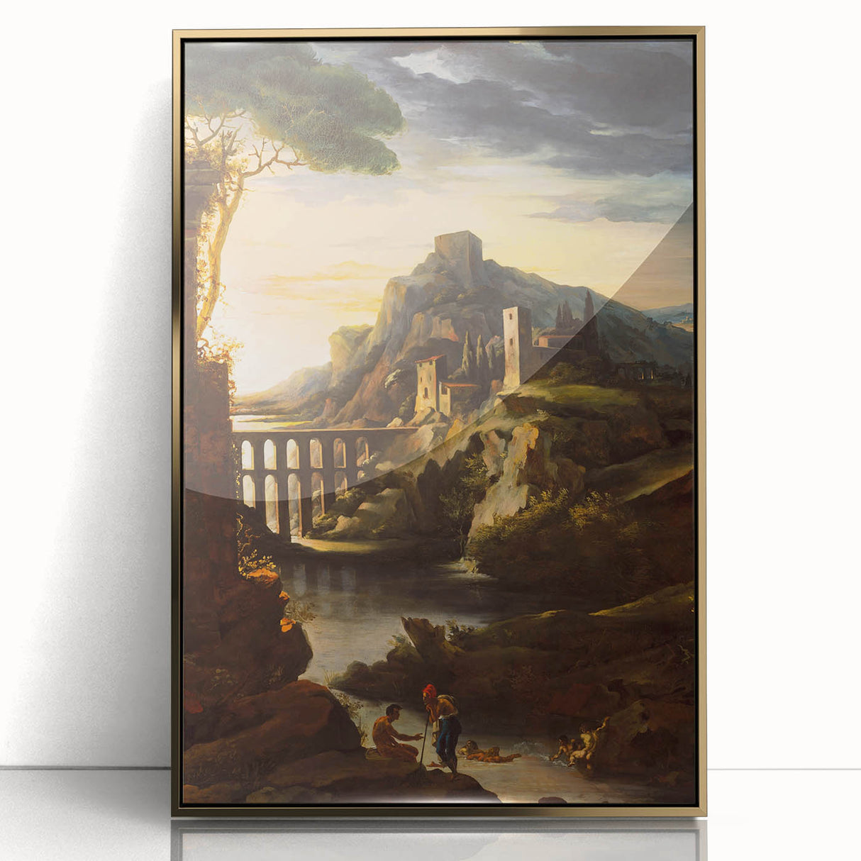 Romanticism Art: Evening Landscape by Théodore Géricault