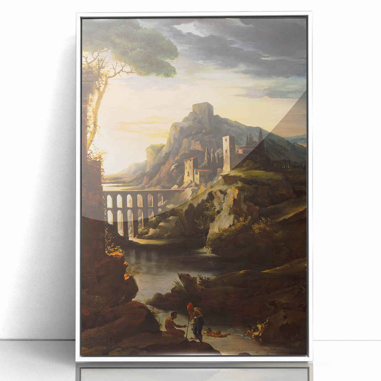 Romanticism Art: Evening Landscape by Théodore Géricault