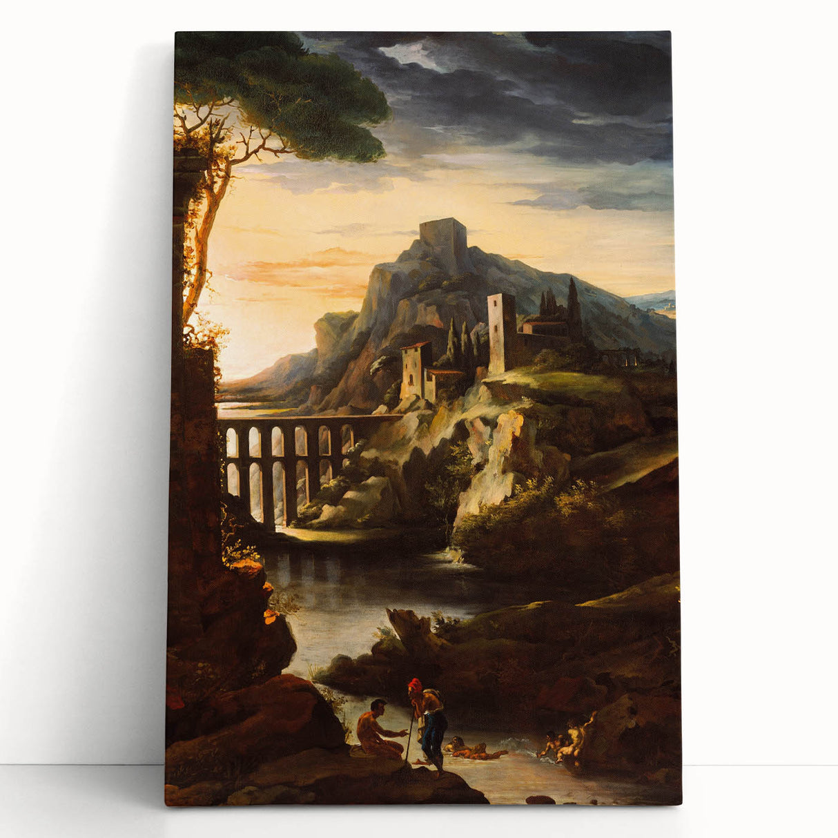 Romanticism Art: Evening Landscape by Théodore Géricault