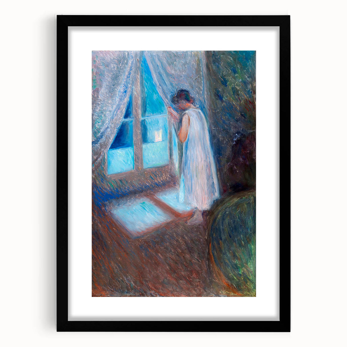 Expressionist Art: The Girl by the Window | Munch's Timeless Masterpiece