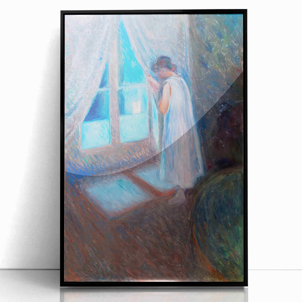 Expressionist Art: The Girl by the Window | Munch's Timeless Masterpiece