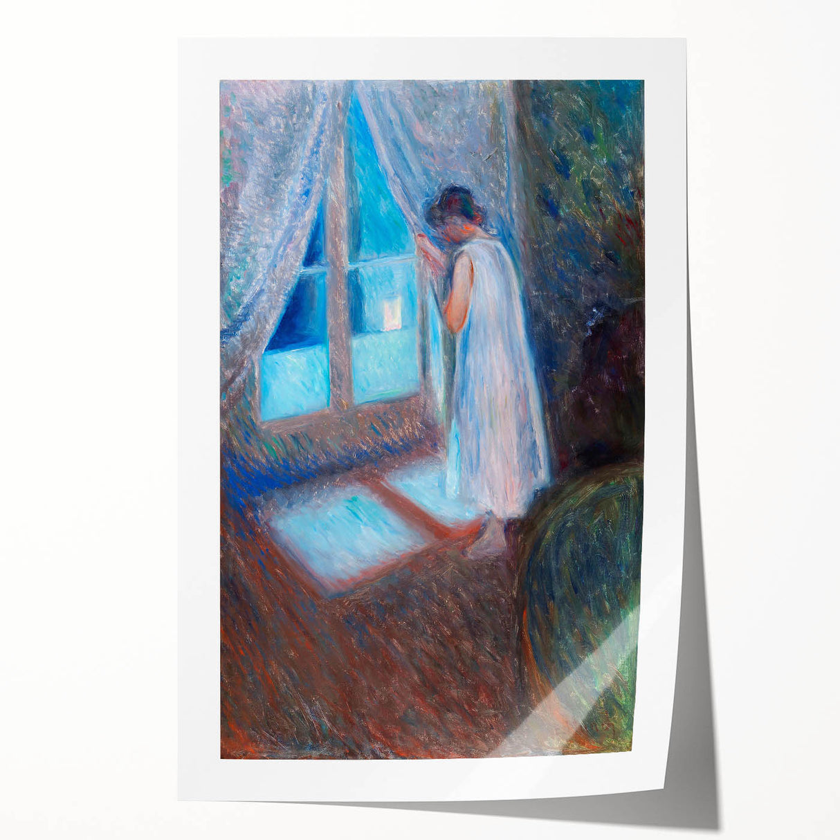 Expressionist Art: The Girl by the Window | Munch's Timeless Masterpiece