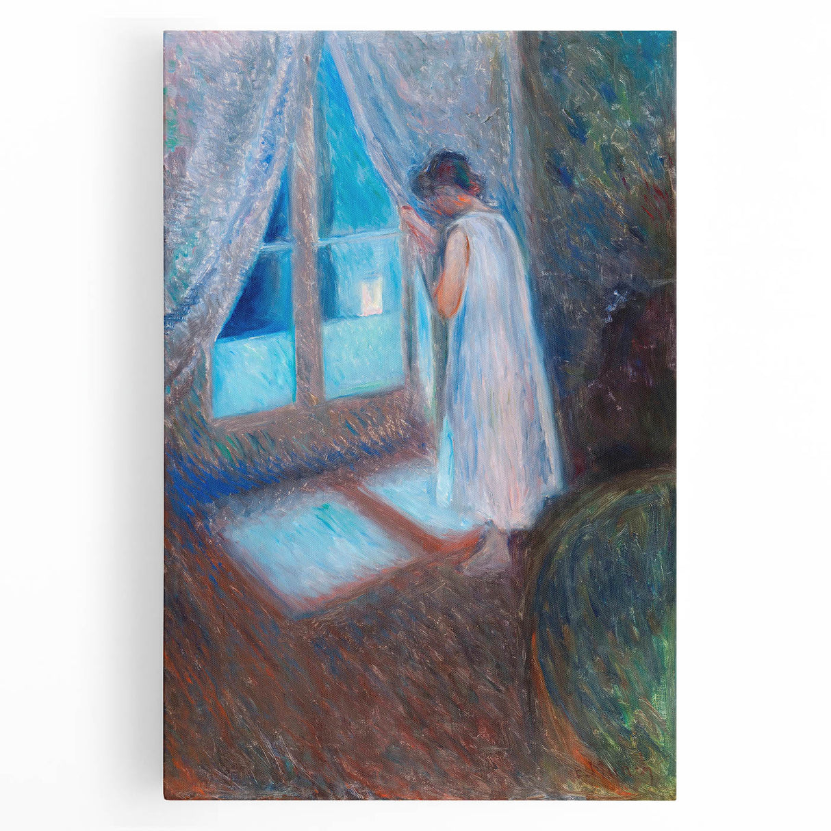 Expressionist Art: The Girl by the Window | Munch's Timeless Masterpiece