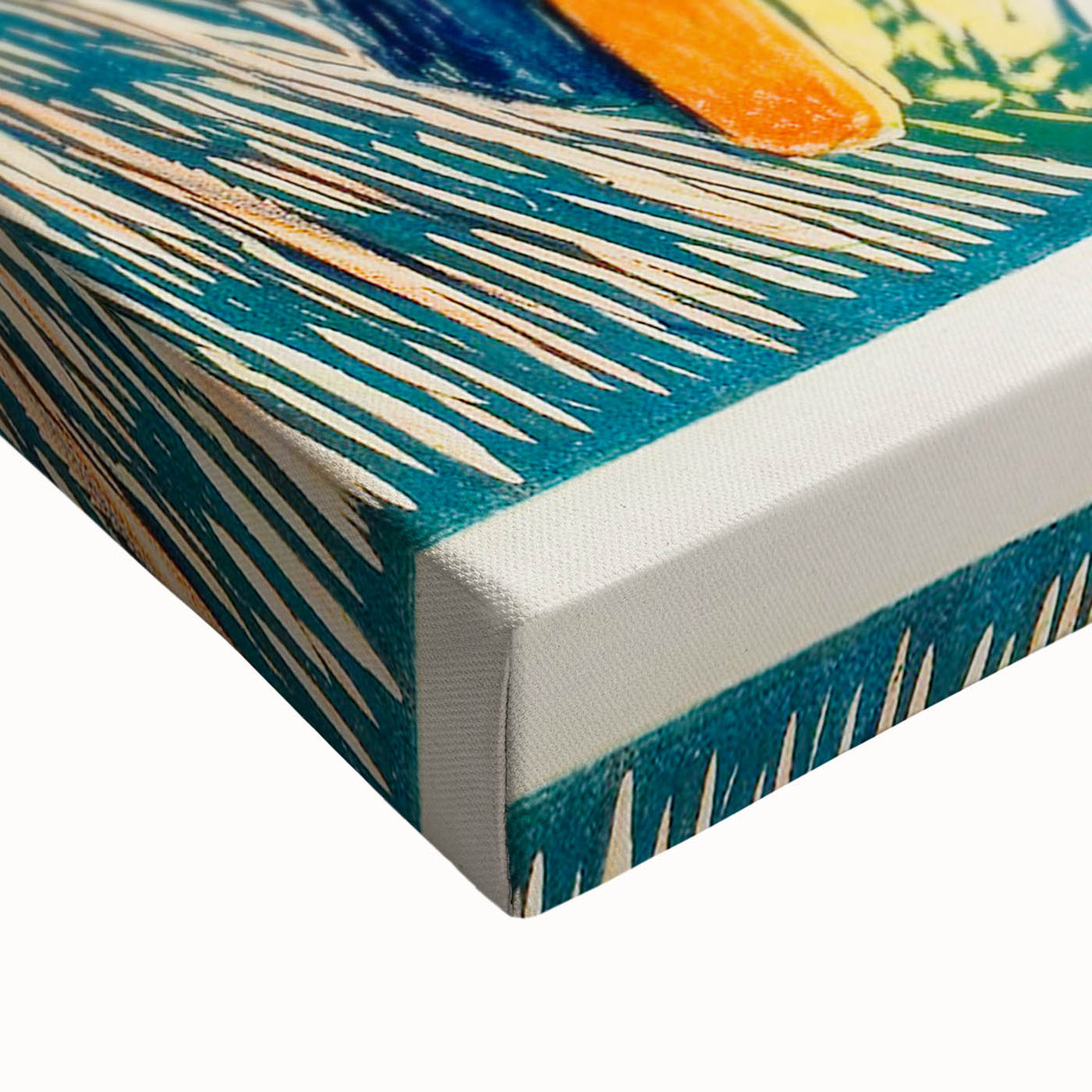 Expressionist Art: The Girls on the Bridge | Vibrant Munch Wall Art