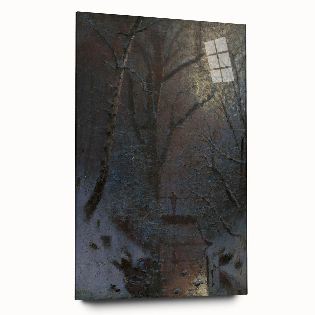 Romanticism Art: Winter by László Mednyánszky