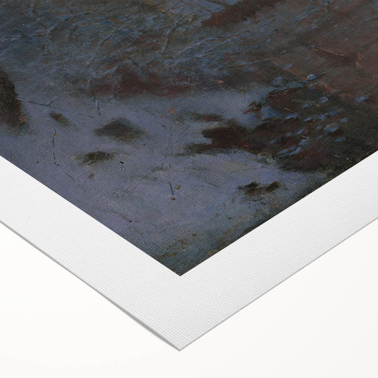 Romanticism Art: Winter by László Mednyánszky