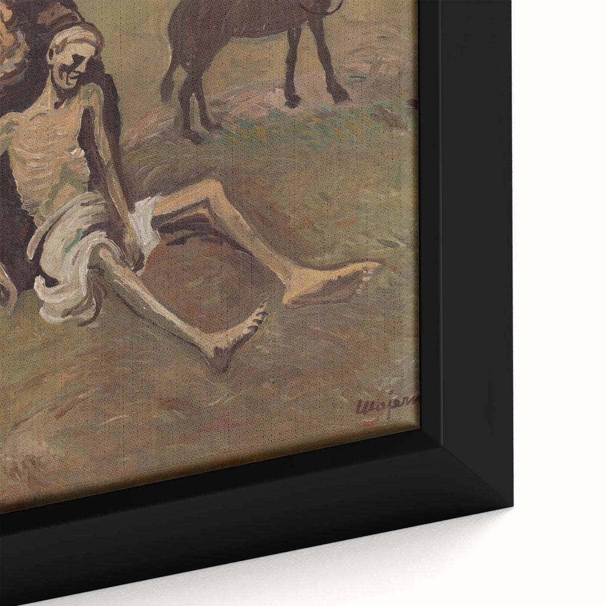 Expressionist Art: The Good Samaritan | Poignant Modern Wall Art