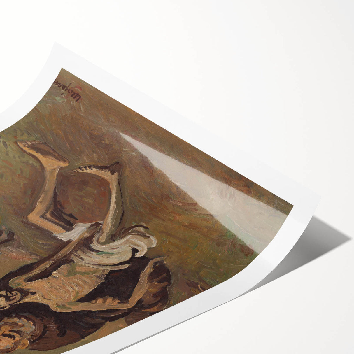 Expressionist Art: The Good Samaritan | Poignant Modern Wall Art