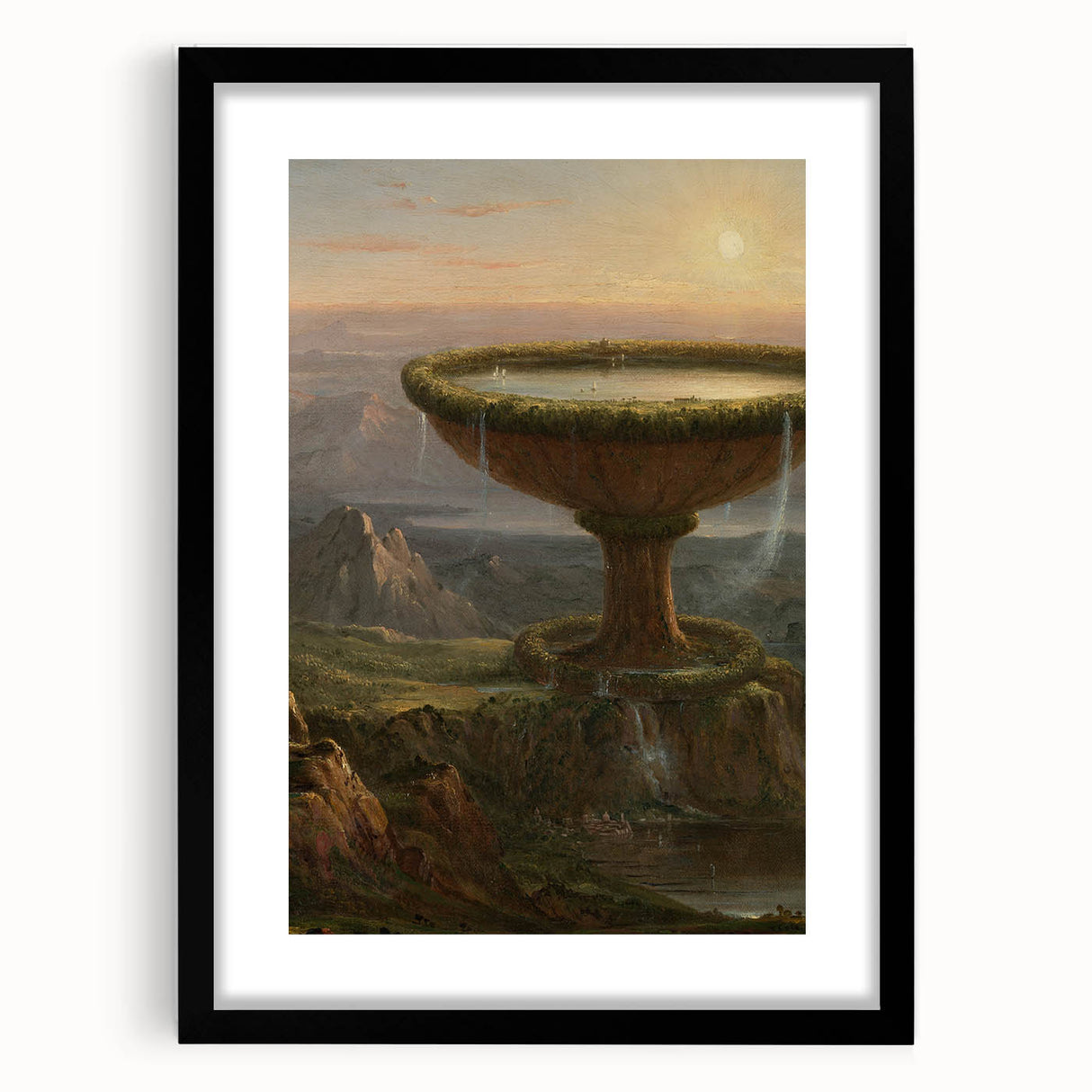 Romanticism Art: The Titan's Goblet Landscape Wall Art