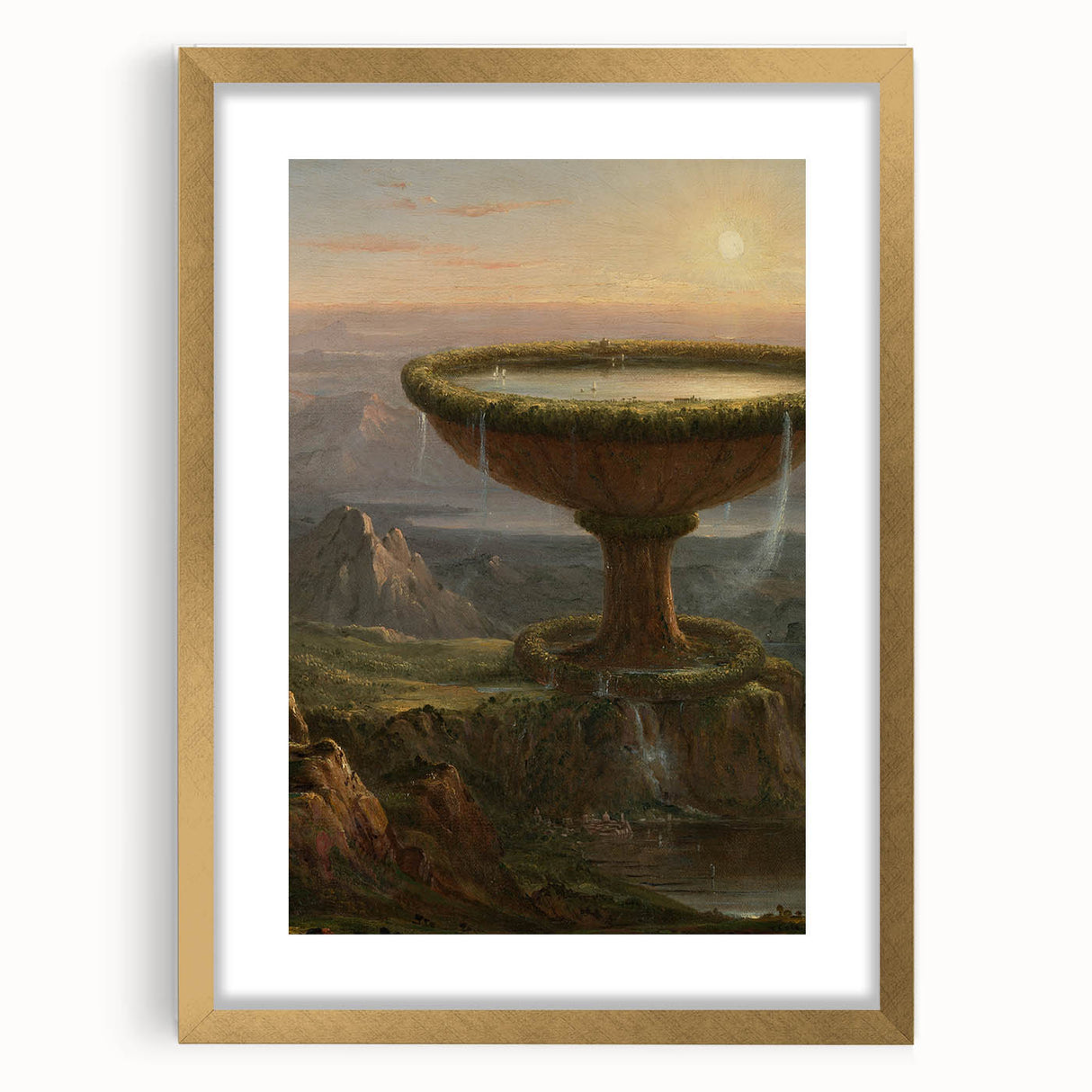 Romanticism Art: The Titan's Goblet Landscape Wall Art