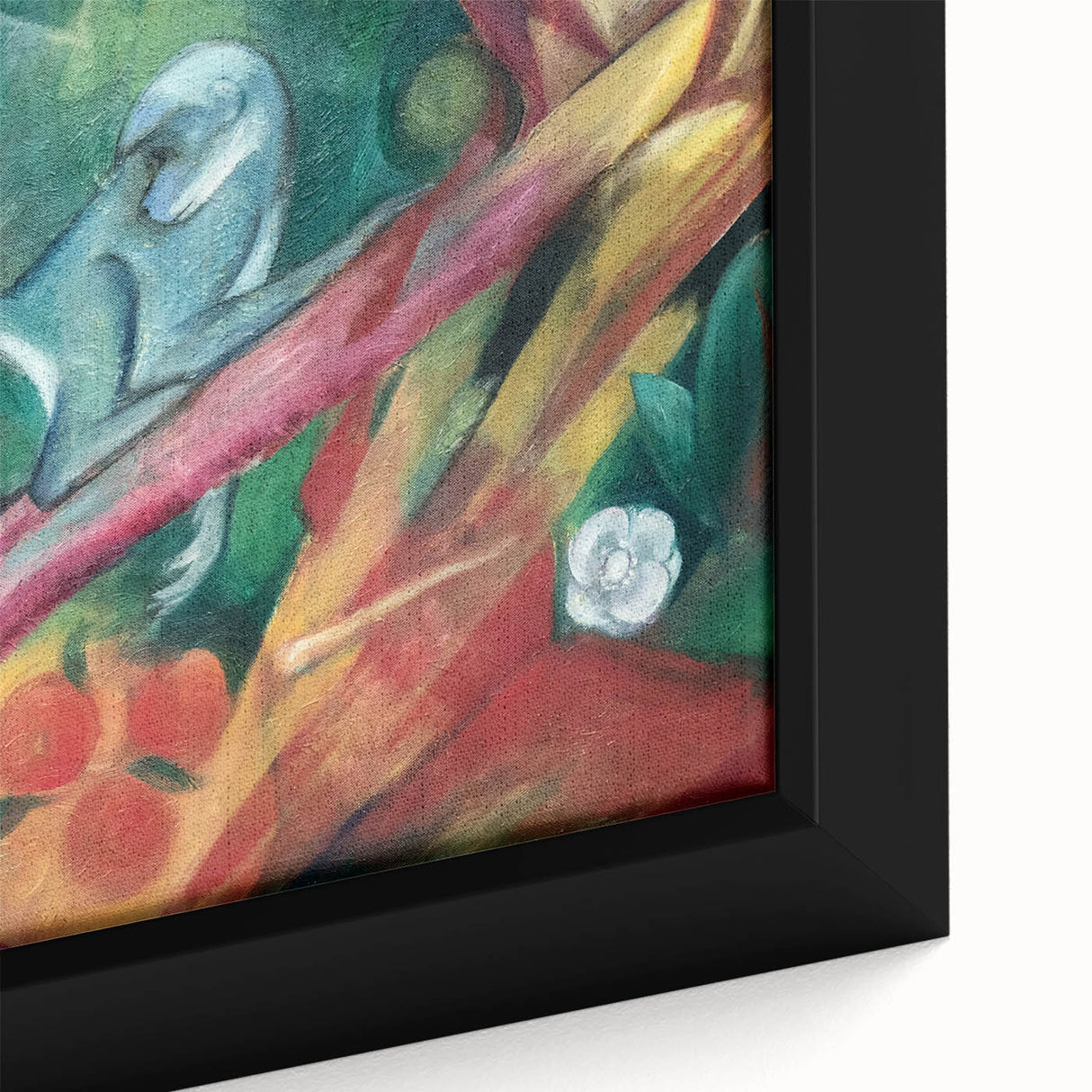 Expressionist Art: The Little Monkey | Vibrant Franz Marc Animal Print
