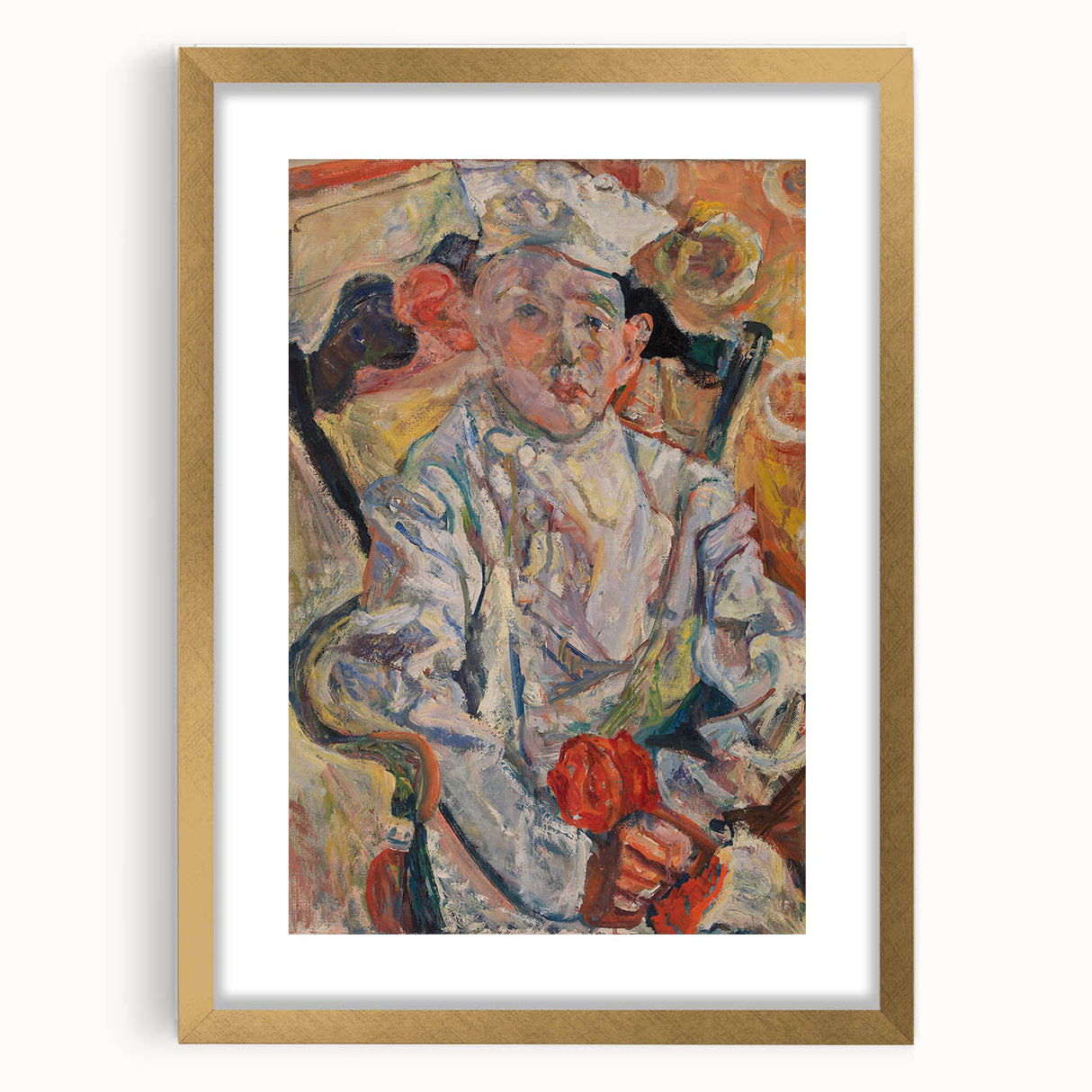 Expressionist Art: The Pastry Chef | Vibrant Chaim Soutine Portrait