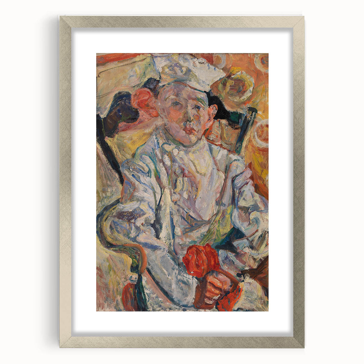 Expressionist Art: The Pastry Chef | Vibrant Chaim Soutine Portrait