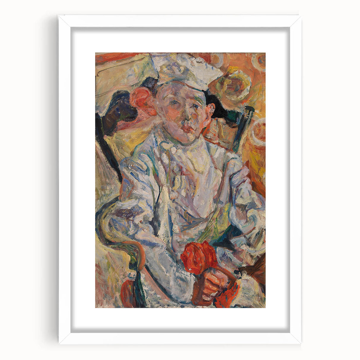 Expressionist Art: The Pastry Chef | Vibrant Chaim Soutine Portrait