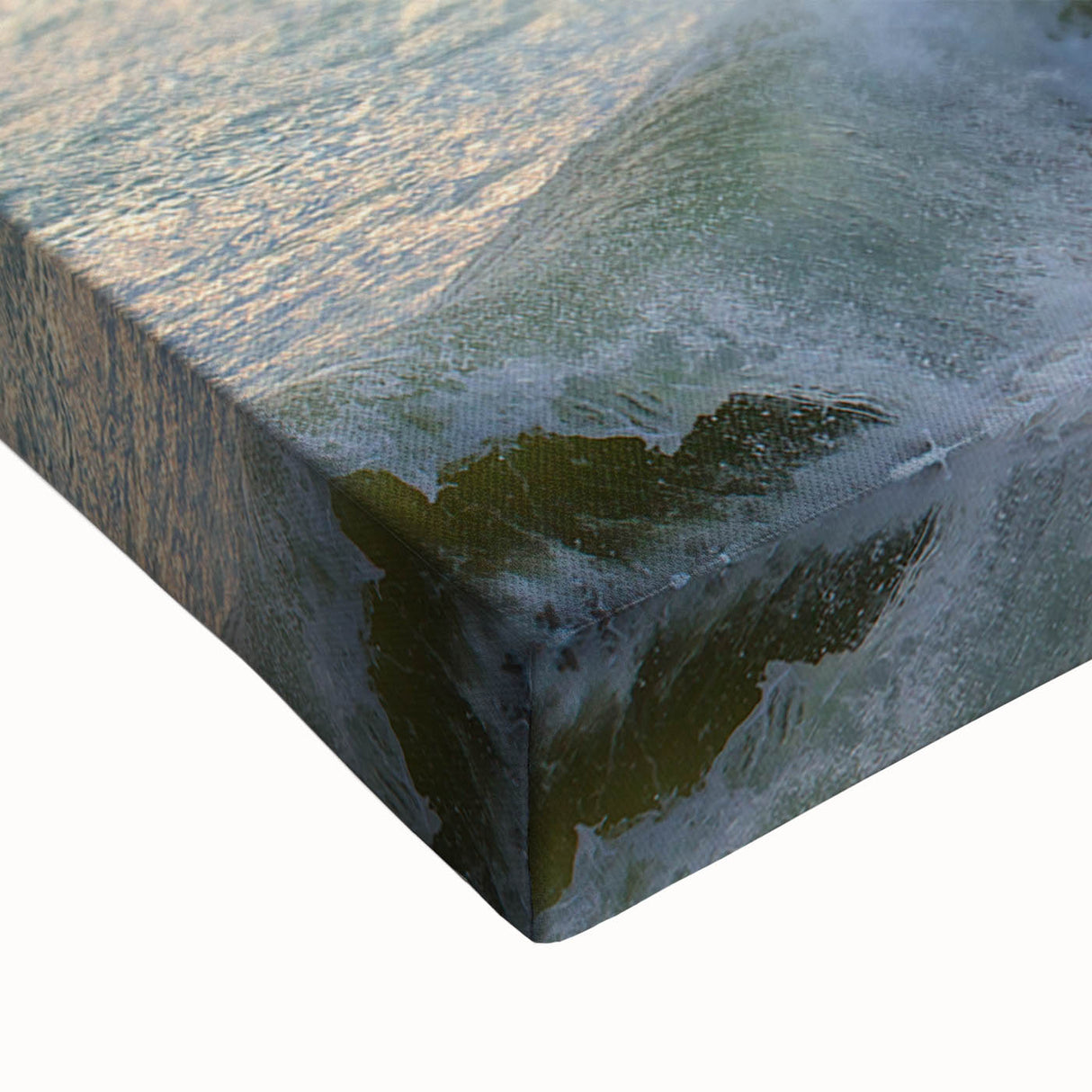 Black and white landscape art painting of Namibian scenery on a large stretched canvas, suitable for bedroom wall decor.