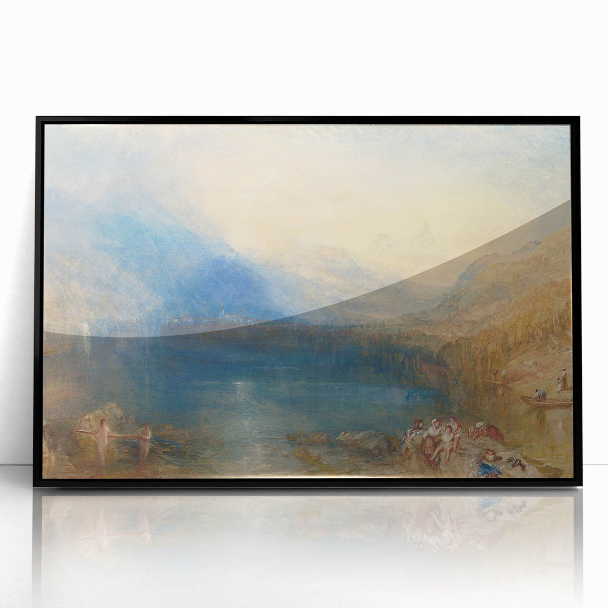 Impressionist Landscape Wall Art - Tranquil Nature Scene