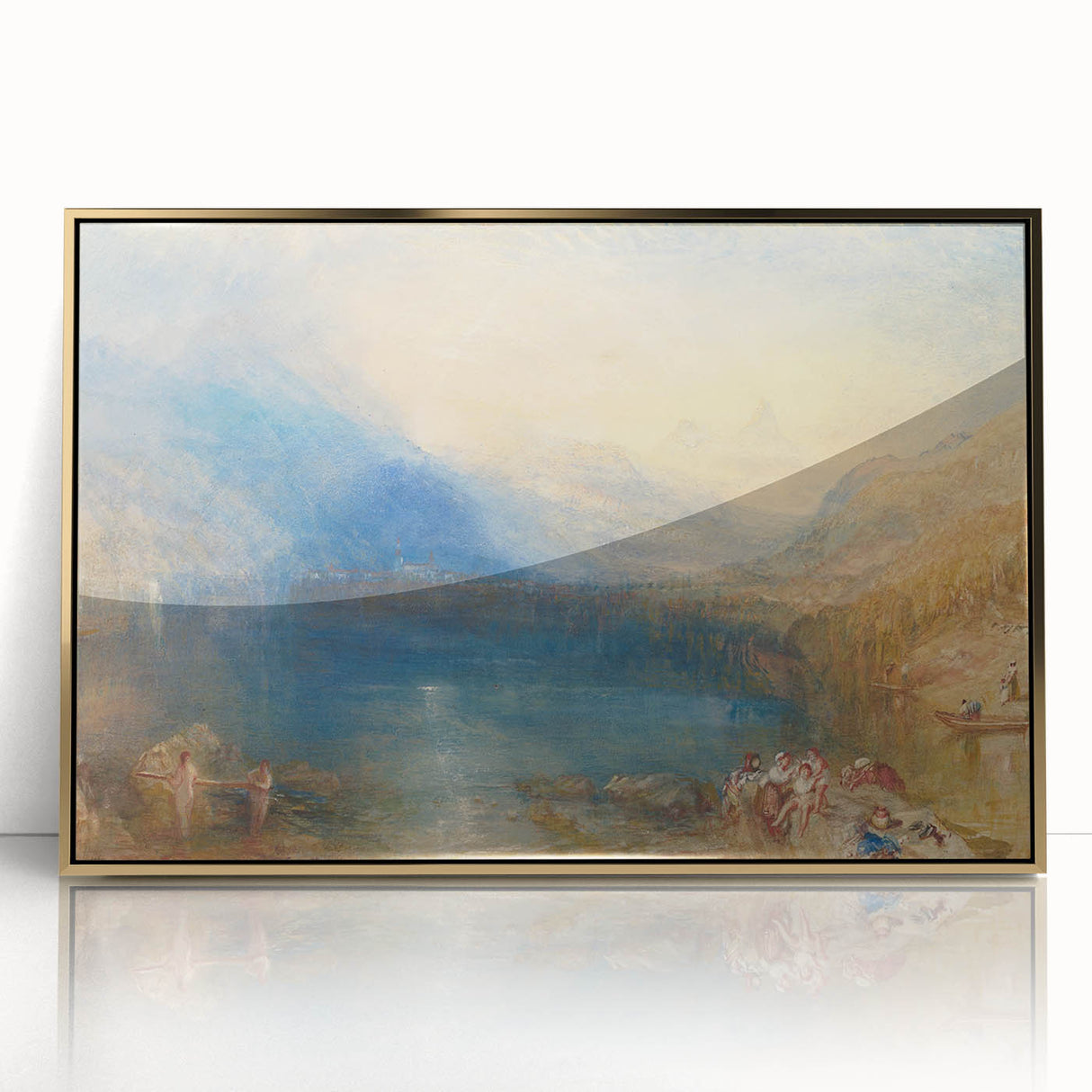 Impressionist Landscape Wall Art - Tranquil Nature Scene