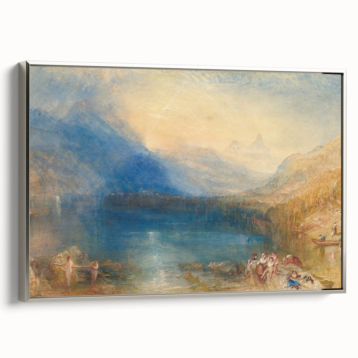 Impressionist Landscape Wall Art - Tranquil Nature Scene
