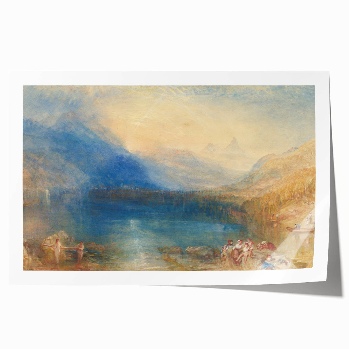 Impressionist Landscape Wall Art - Tranquil Nature Scene