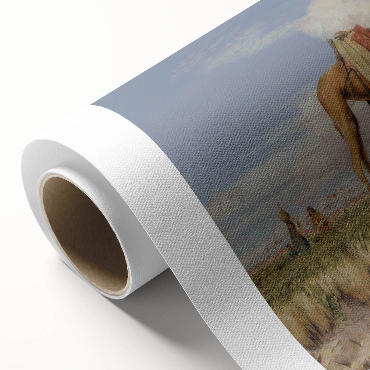 On the Banks of the Nile - Romanticism Historical Art Canvas Print