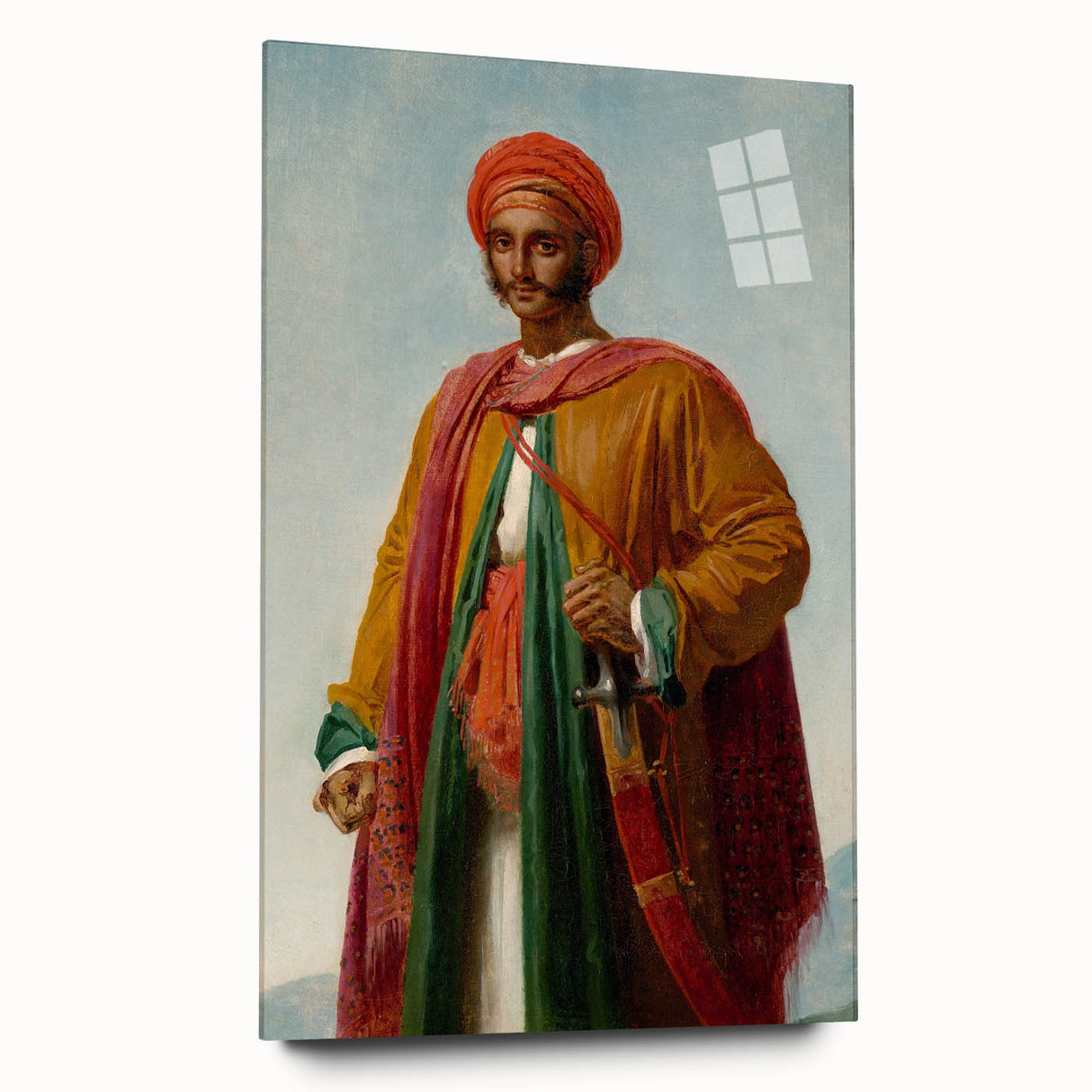Romanticism Art: Indian Portrait by Girodet-Trioson - Elegant Print