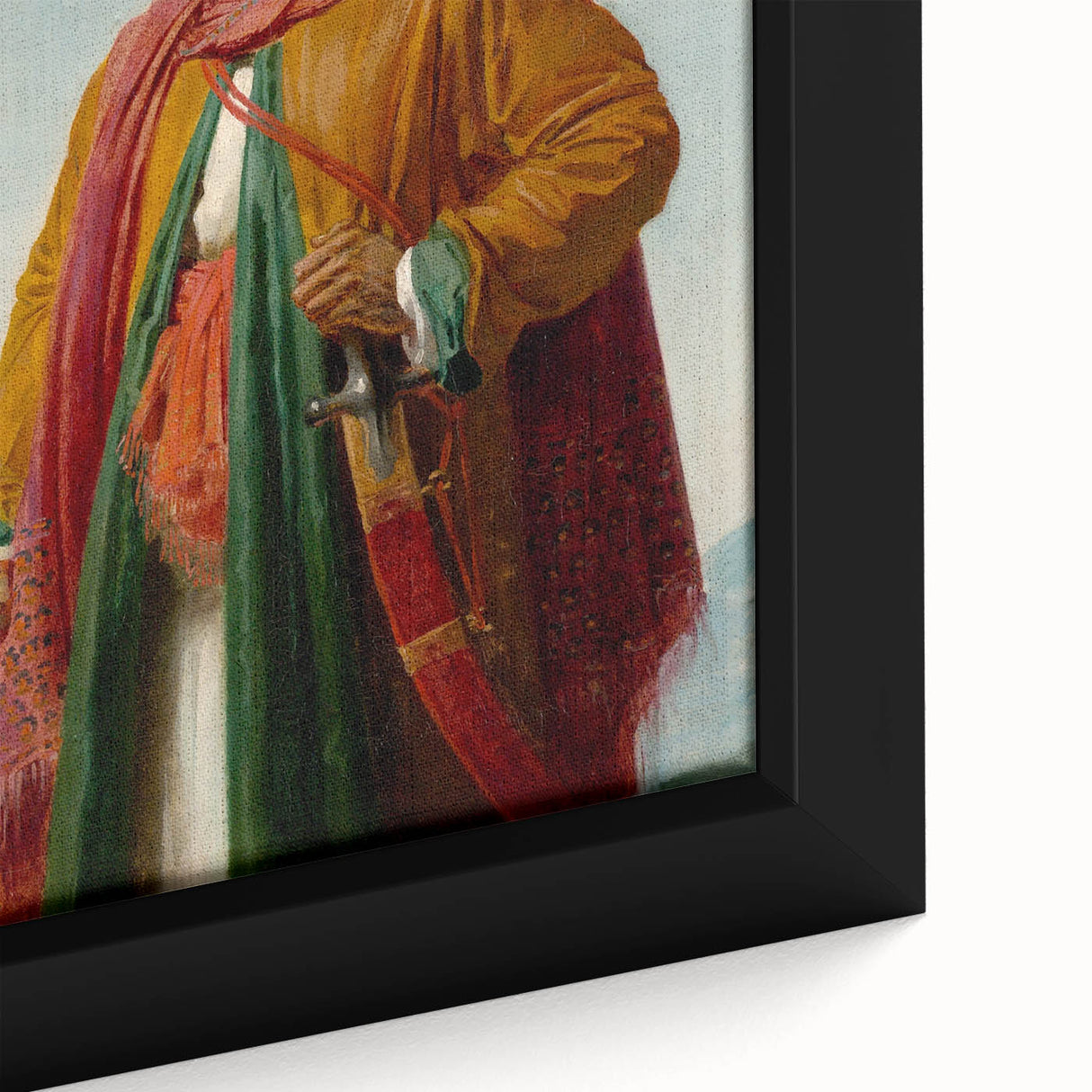 Romanticism Art: Indian Portrait by Girodet-Trioson - Elegant Print
