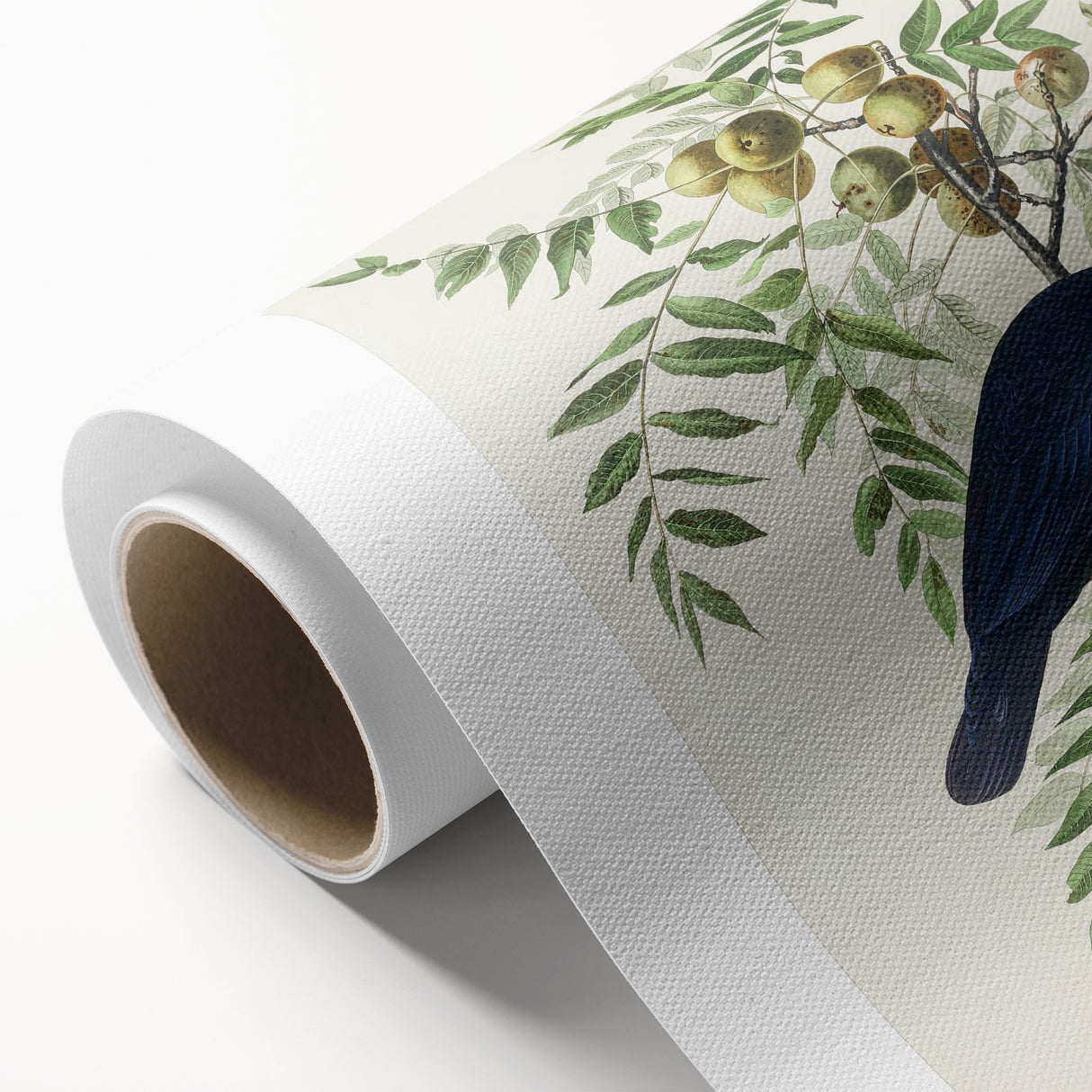 Romanticism Art: American Crow by Audubon - Nature-Inspired Print