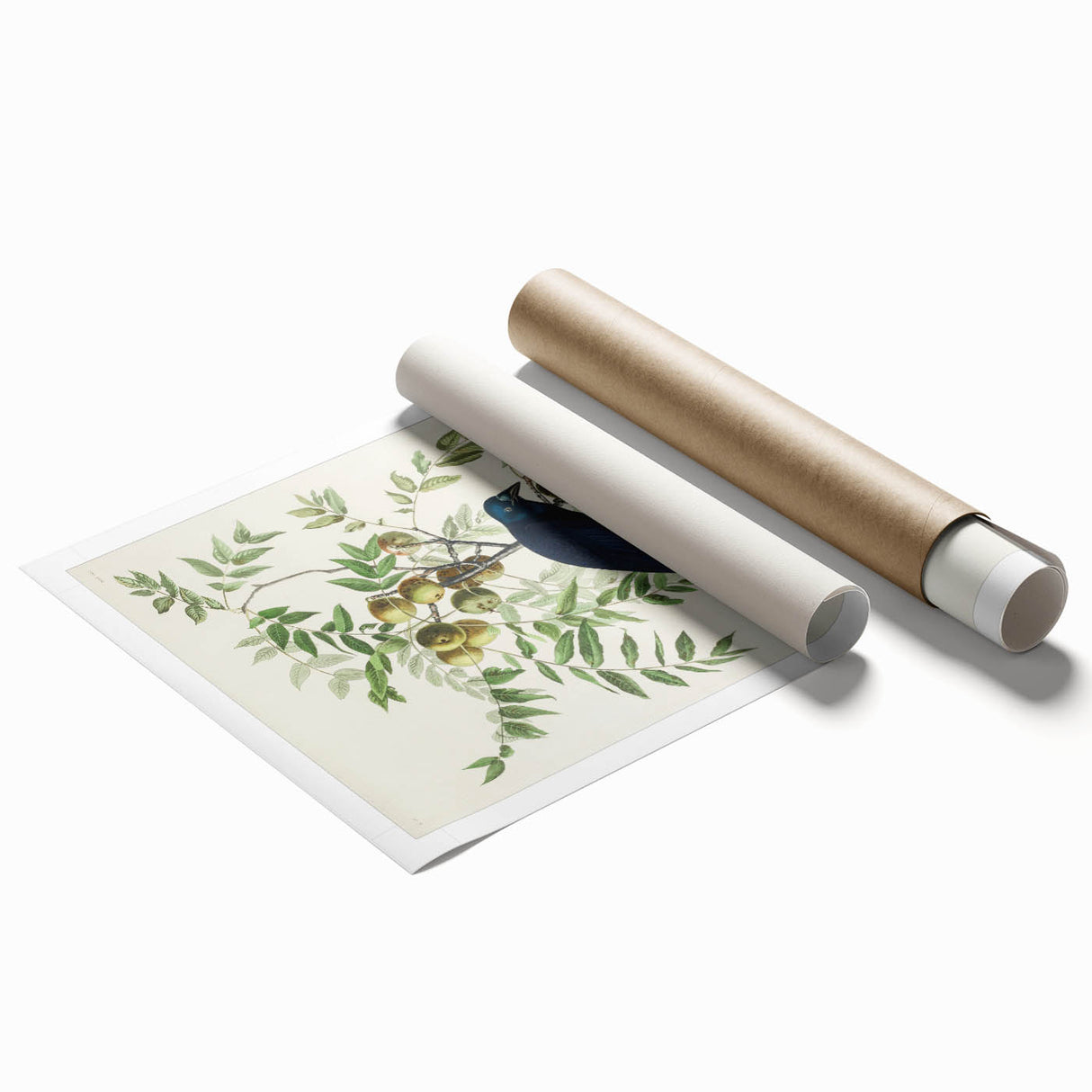 Romanticism Art: American Crow by Audubon - Nature-Inspired Print